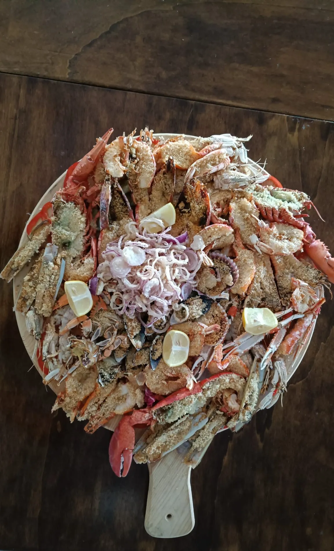 Foto pesce gratinato
